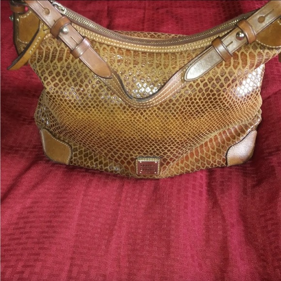 Doney and Bourke snake skin shoulder bag/handbag - Picture 11 of 12